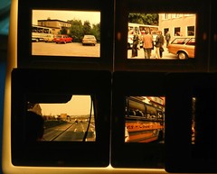 34 old slides color slides vintage bus Gevers Coburg holiday Bad Berneck 70s 80s