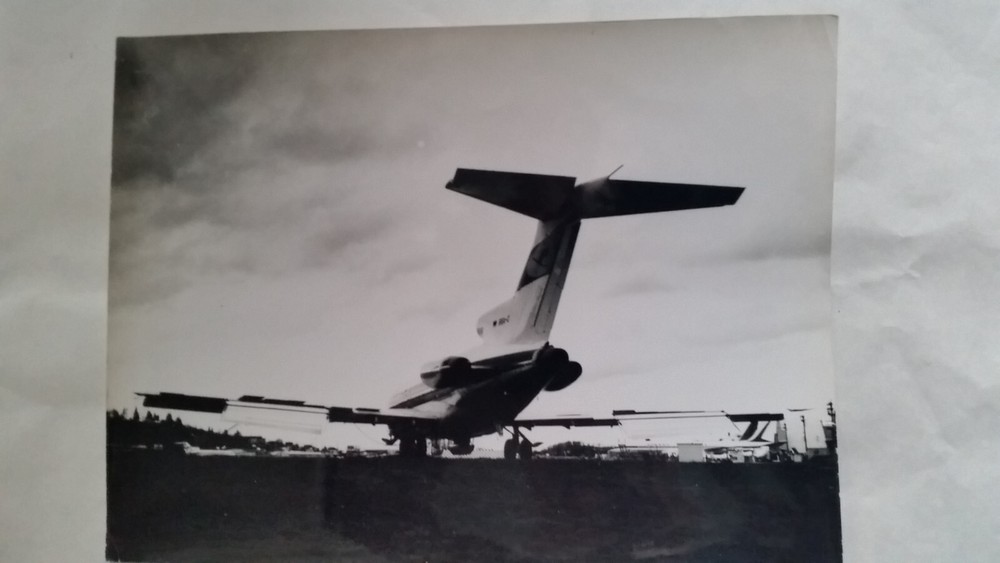 Photo Large Format 5 Lufthansa Archive Aircraft Boeing 727 approx. 1960s approx. 18×24 cm