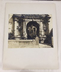Vintage Black & White Photo M Kazan RUINED CHURCH ANTIGUA GUATEMALA 1968 #9