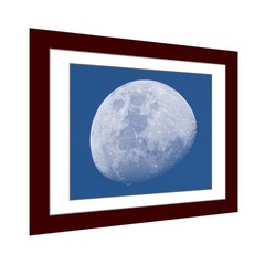 Daytime Moon Decor 8×10 inch Print, (Waxing Gibbous Phase 81 Percent) M0857