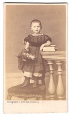 Photograph J. Schulze, Heidelberg, Leopoldstraße, Annex 25, Little Boy on