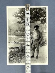 Claude Monet At Giverny In 1920 Art Photo Postcard Collection Magie Noire