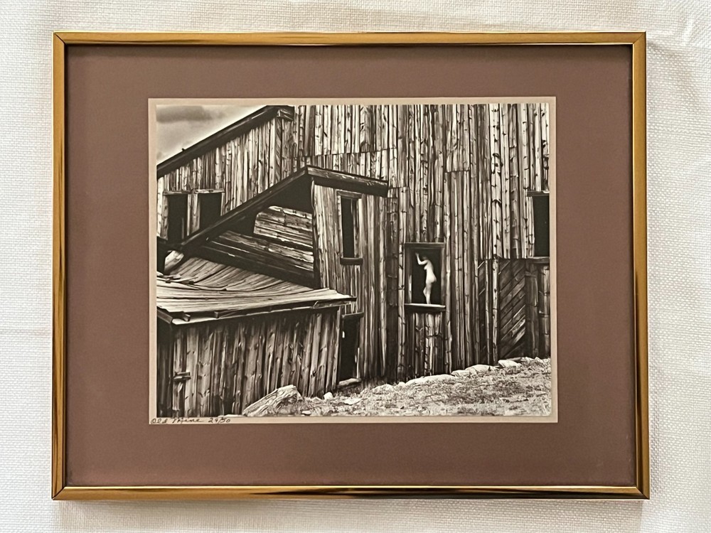Lyle Wessale original photography copy 24/50 Old Mine signed framed certified