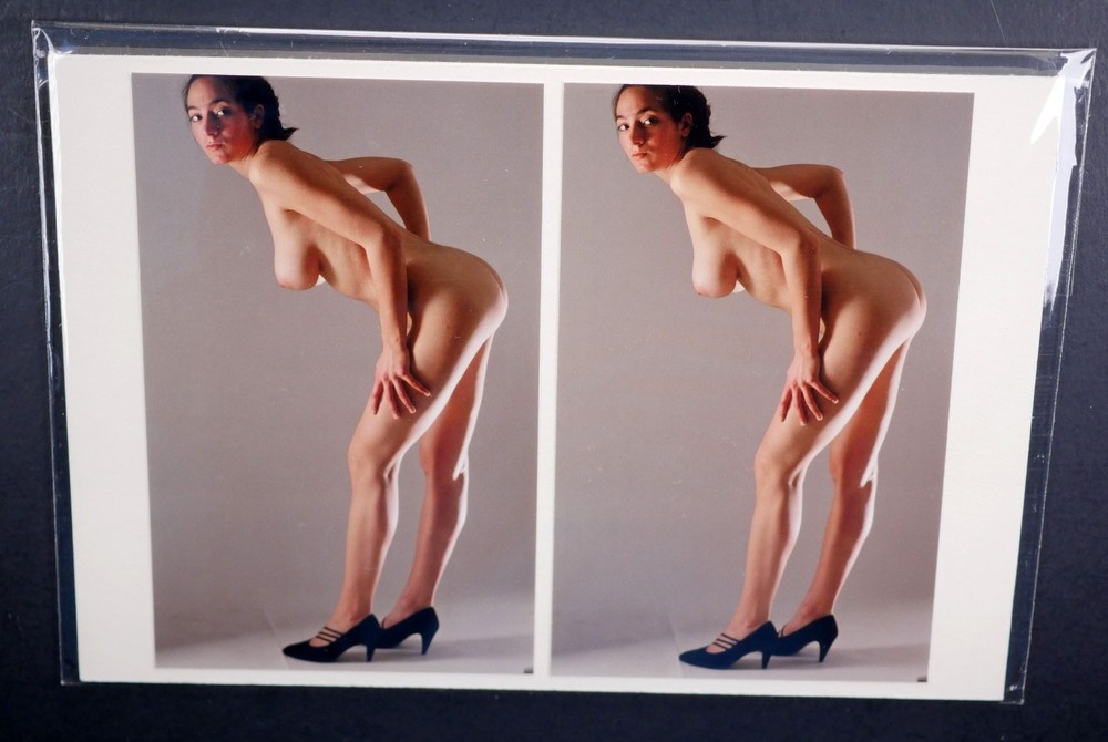 Boris Starosta 3D Stereoview – Isa 833 – nude model signed 2003