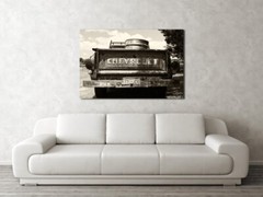 OLD CHEVY TRUCK–photo of an American classic–print or canvas
