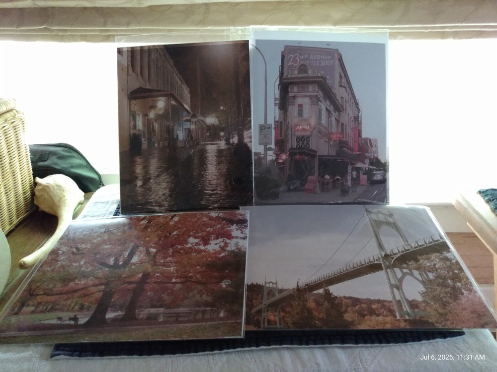 Photos by Paul Tweten, 1 lot of four: Urban scenes: Portland, OR