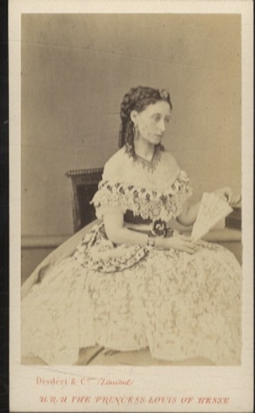 CdV Princess Louis (Alice) of Hesse – 11601