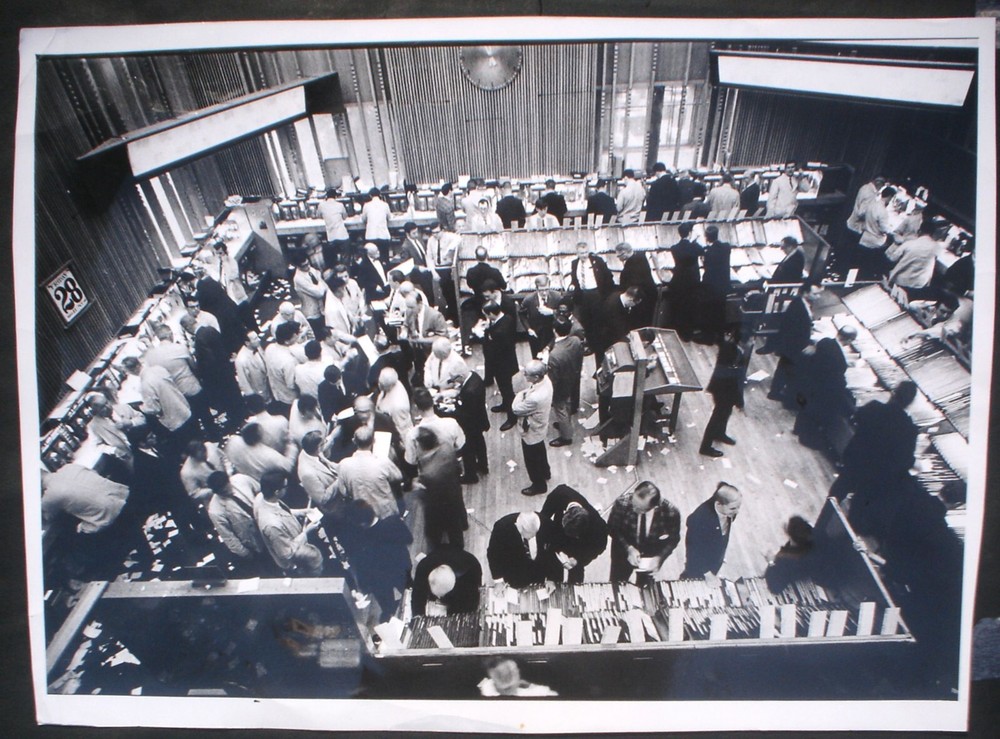 Brokers on the stock Exchange, Walter Vogel