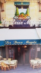 Locke Heemstra Photograph “Les Deux Magots” Paris Framed /Ready to Hang 18 x 14″