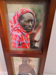 Framed Trio African Photography