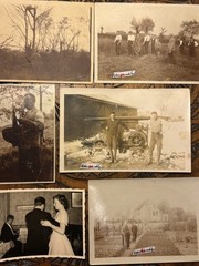 🏞️Bundle 6 Photos ~40-50s Farmers Village Life Field Women Men Device SW ~9×13