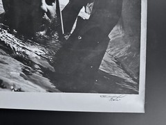 Fidel Castro Diving – Rare Underwater Portrait by Korda Signed Vintage Print