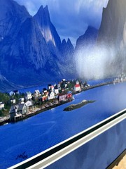 Lofoten Wall Reine Norway Photography Print John Scanlan Signed 295/950 COA