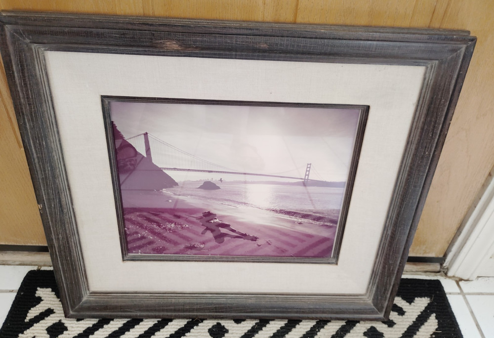 Karl Bonfert San Francisco Golden Gate Bridge Original Photograph Framed