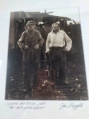 Jim Mayfield Photo, Signed Matted Framed, Clarence & Roscoe Jones, Album Cover