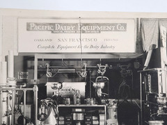 1940s 50s Pacific Dairy Equipment Co Photograph Oakland San Francisco CA Milk