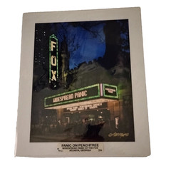 “Panic on Peachtree” matted color photo of WSP on Fox Theater marquee