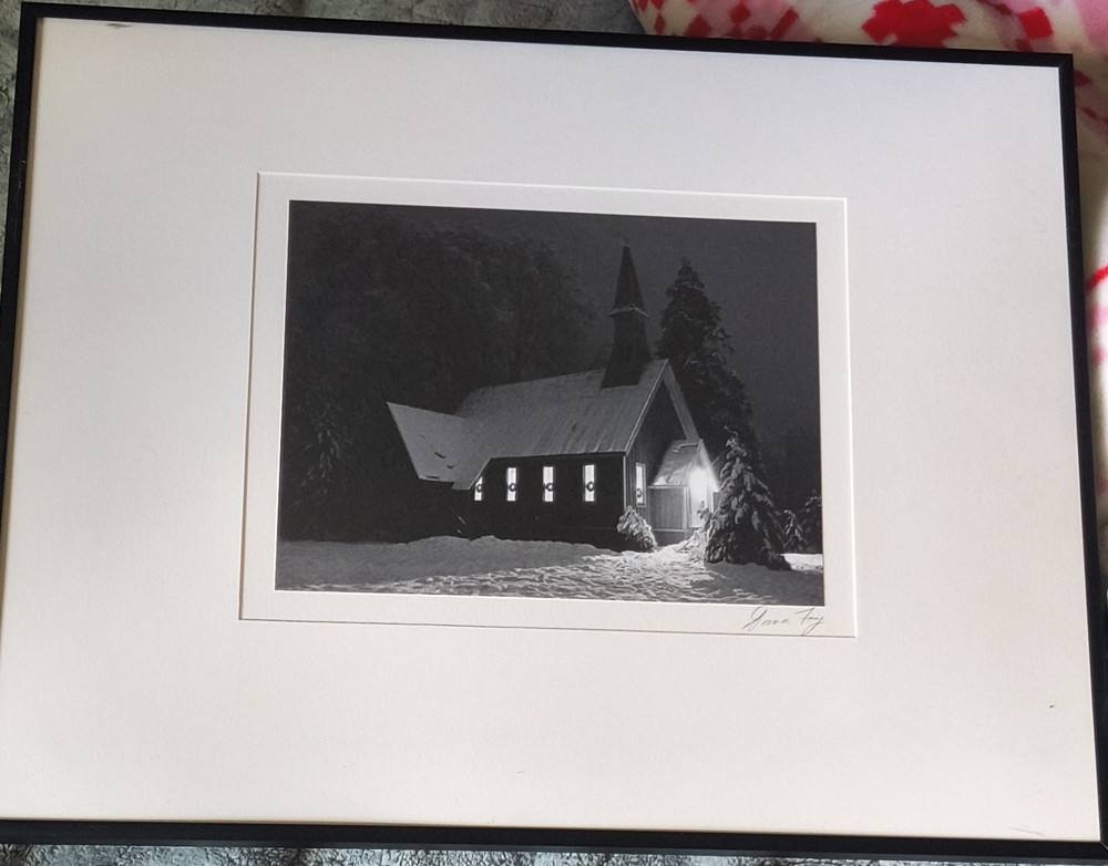 Dana Foy Yosemite Chapel Yosemite CA Selenium Toned Silver Gelatin Print 1998