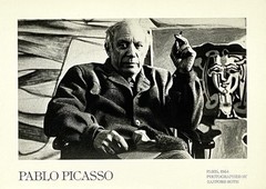 Sanford H. Roth (1906-1952) Portrait Of Pablo Picasso 1954 Paris