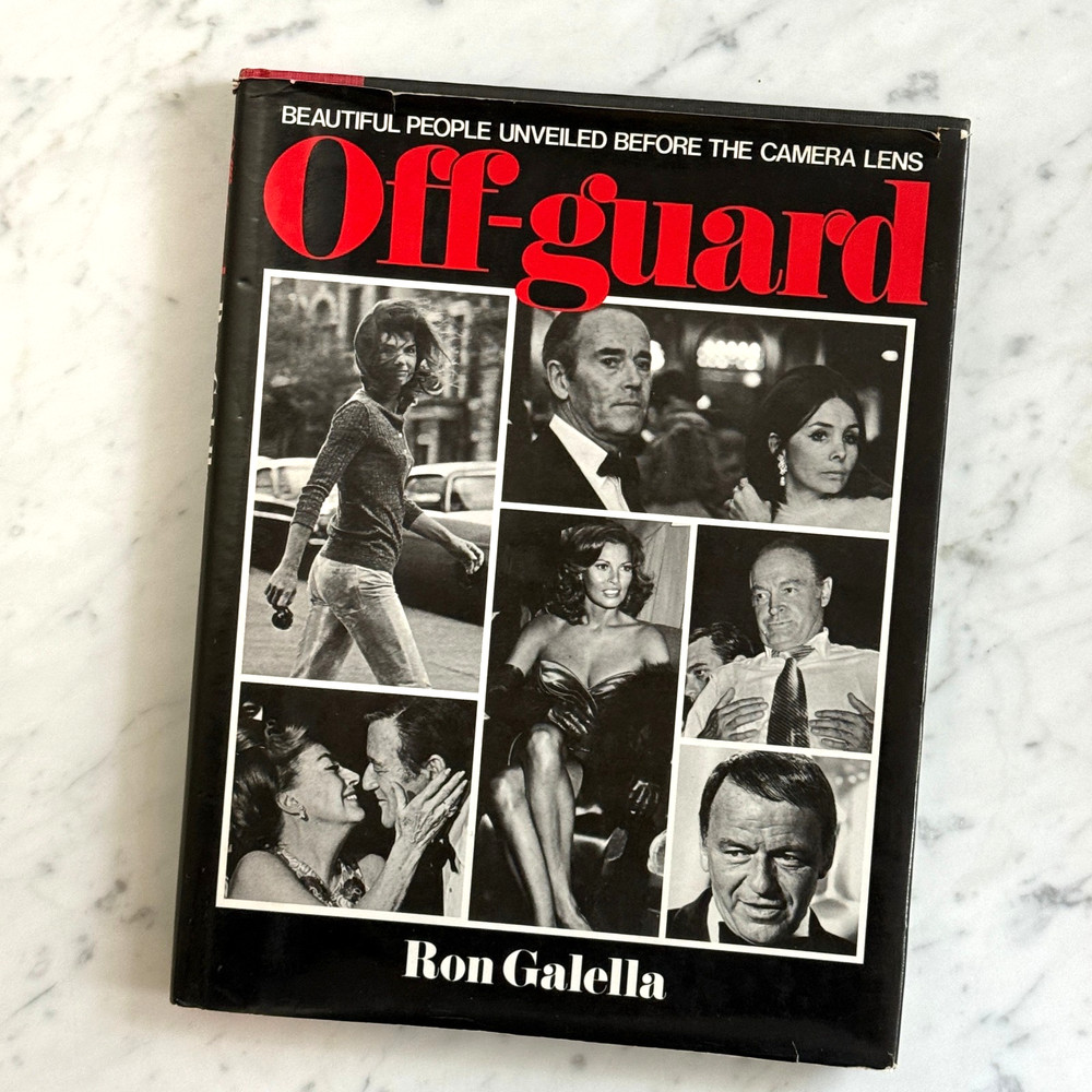 Off Guard by R. Galella 1983 – Celebrity Photos of Jackie O, Sinatra, Cher, Liza