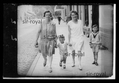Neuwied 1939 – People Walking Down the Street – 1930s – Photo 10x7cm