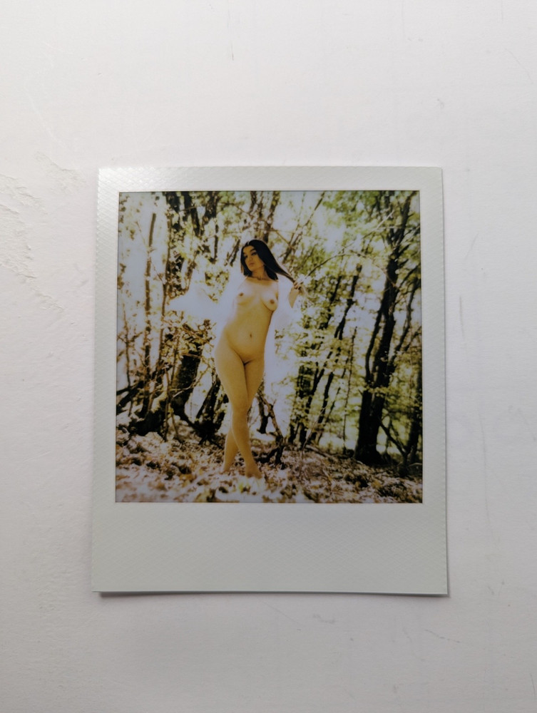 Polaroid Photo – Nude Model, Nude Instant Photo – Original Photograph