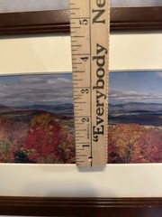 Photographic Landscape 180• View Rangely Maine By Scott Perry Signed Framed