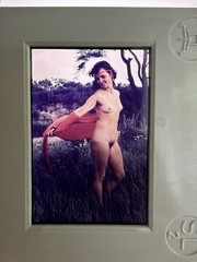 Vintage 35mm Colour Slide Portrait Woman Original Slide Photograph