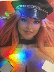 Poison Street Fighter Cosplay Bangers Virgin FOIL Ltd 10 Extremely Rare 😮 WOW!!