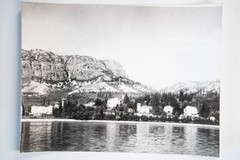 Vintage Photographic Print Italy Lake 18X24Cm 1970 Gardesana