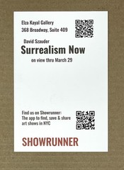 David Szauder (b. 1976) Art Announcement Card – Surrealism Now