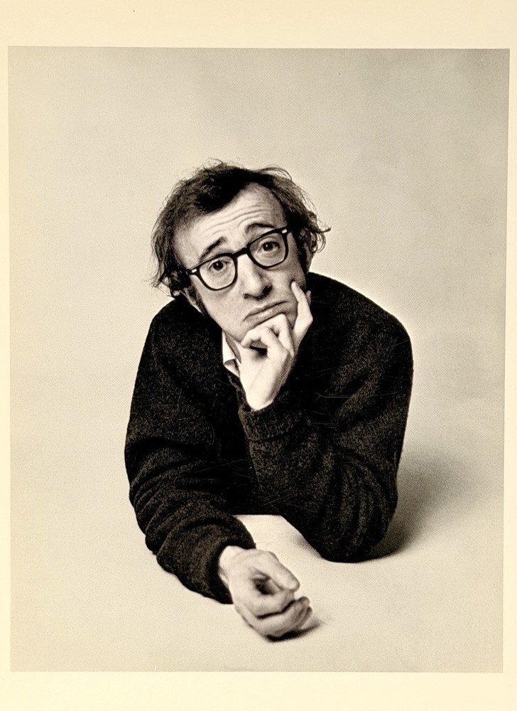 Woody Allen, 1969 Fotofolio Art Print Card Photo By Philippe Halsman 4.25”x6”