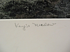 ART PHOTOGRAPHY 16×20 Kay’s Meadow B&W Matte Acid Free by Larry Santucci