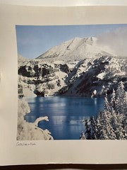VTG CRATER LAKE LODGE National Park Oregon Photo Print Lou Hallock Oregon