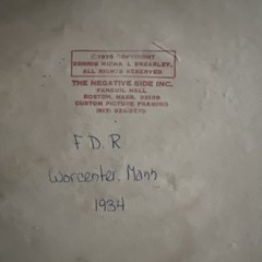 Dennis Michael Brearley, “Faneuil Hall, Boston, MA 1978” The Negative Side FDR