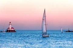 ART PHOTOGRAPHY “Sunset Sails”@ 12×18. Limited Edition/signed (C).