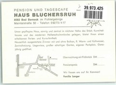 39973425 – 8582 Bad Berneck pension house Bluechersruh winter Bayreuth LKR