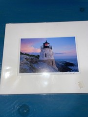 Alexander Nesbitt Photography Print Light House 4 1/2 X6 Newport RI