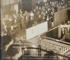 1934 EDWARD J KELTY ‘Perm Competition BEAUTY SHOP OWNERS Convention’ PHOTOGRAPH