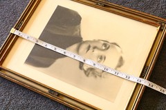 Fine Art Model Sexy Girl Framed Antique Old Frame Nice Portrait Stark Gift YT