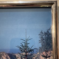 Intercraft Framed Color Photograph Glossy Lighthouse Coastline Nautical Decor