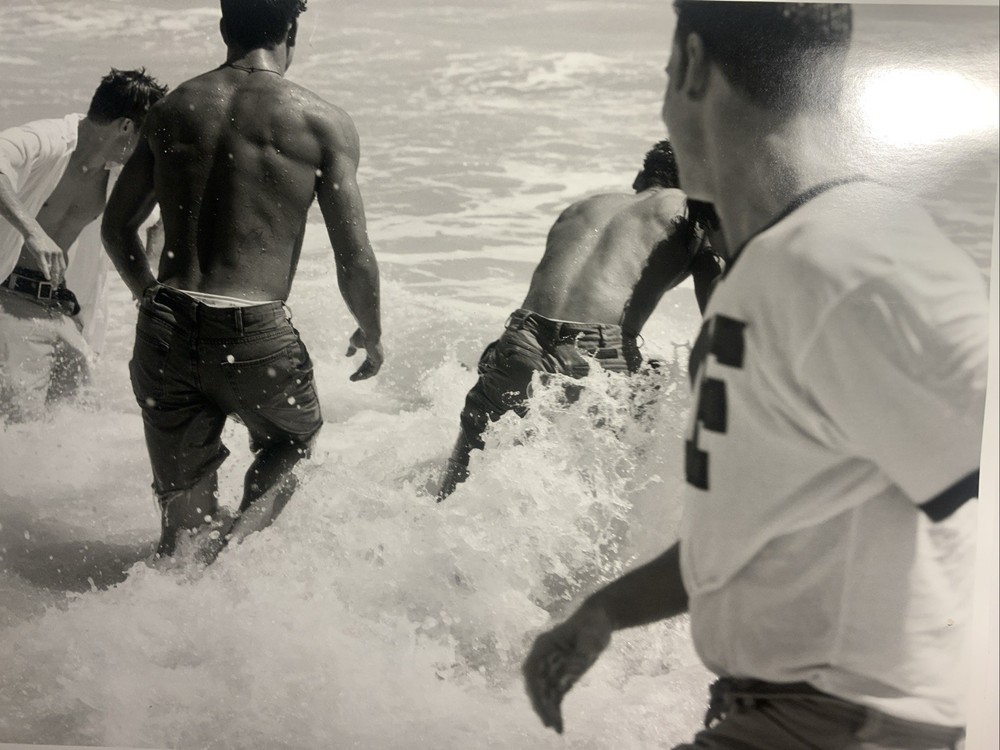 Bruce Weber – Abercrombie & Fitch Classic Beach Photograph 11×14 Silver Gelatin