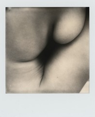 Original ART Nude Polaroid Anna by Herr Merzi #003