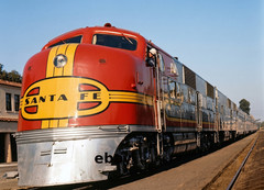 Photo Art Print Santa Fe EMC E1 No. 2 1937 power for the Super Chief