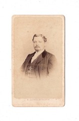 E. Laifle CDV Photo Male Portrait / Man – Munich 1860s