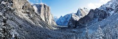 Winter Wonderland 8X25 Yosemite Landscape Ansel Adams national park hiking