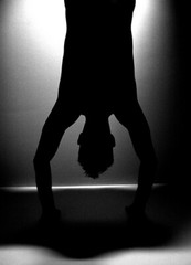 Author’s Photo – MONUMENT ’21 Male Nude Shadows Black Passe-Partout 18x24cm