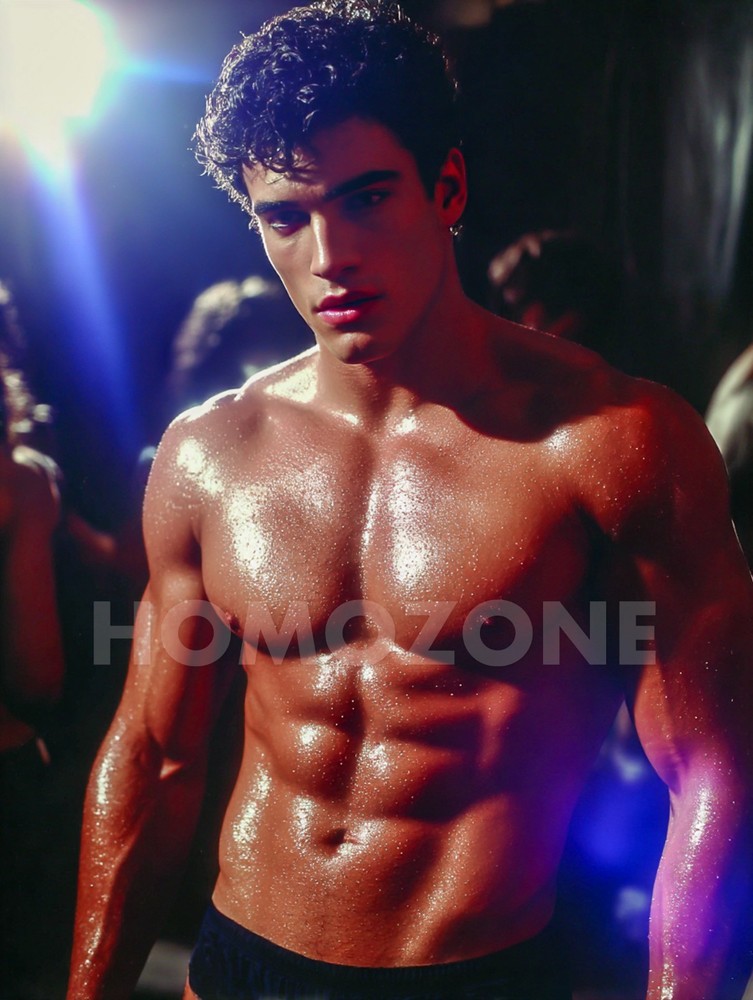 4×6 Art Print • Handsome Beefcake • Photo‑Style Realism • Glossy