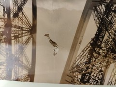 Georges II Tairraz (Attributed To) Ropes On Eiffel Tower 1947 Film Alain Pol 11