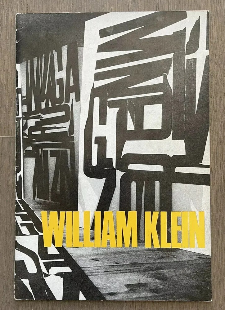 SALE! Mega RARE! William Klein – Uncommon 1967, Exhibition Catalogue, Vintage